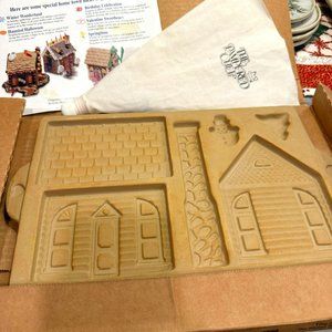 Pampered Chef Gingerbread House Stone - Used
